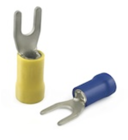 Terminals/Double Grip Fork Terminal TPE Insulated