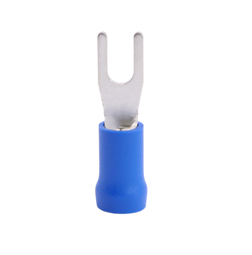 Fork Terminal TPE Insulated, 1.5-2.5mm2, M3, Blue