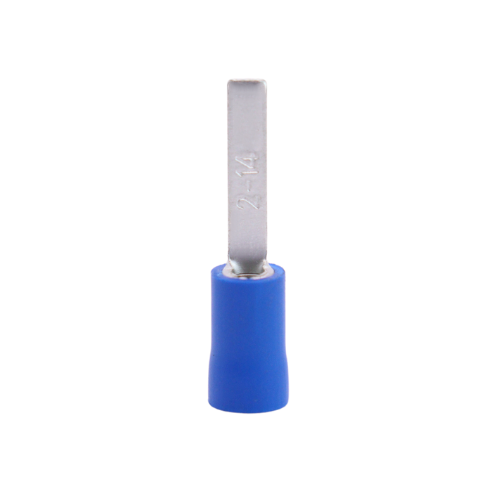 Blade Terminal TPE Insulated, 2.5mm2, 14mm, Blue