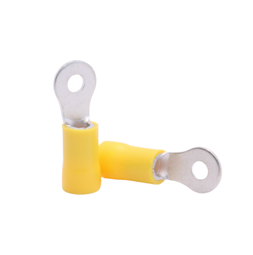 Double Grip Ring Terminal TPE Insulated, 4mm2, 6mm2, M3, Yellow