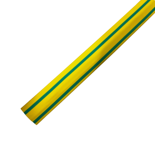 Heat Shrink 2:1, 5.0 - 2.3mm, Green/Yellow