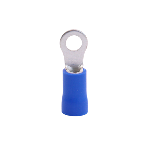 Ring Terminal TPE Insulated, 1.5-2.5mm2, M4 (Large), Blue