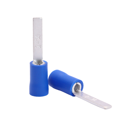 Blade Terminal TPE Insulated, 2.5mm2, 10mm, Blue