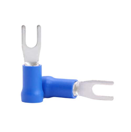 Fork Terminal TPE Insulated, 1.5-2.5mm2, M5, Blue