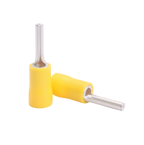 Double Grip Pin Terminal TPE Insulated, 4-6mm2, Yellow