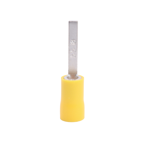 Double Grip Blade Terminal TPE Insulated, 4-6mm2, Yellow