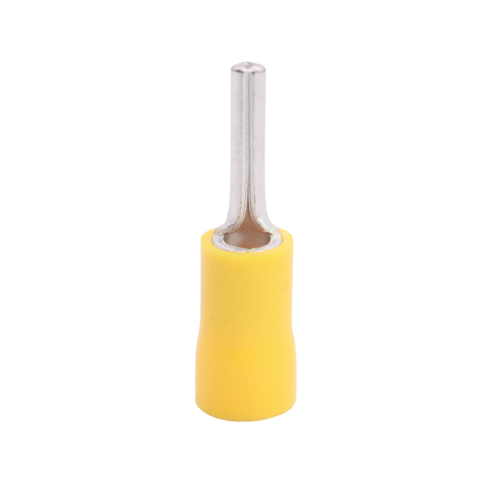 Double Grip Pin Terminal TPE Insulated, 4-6mm2, Yellow